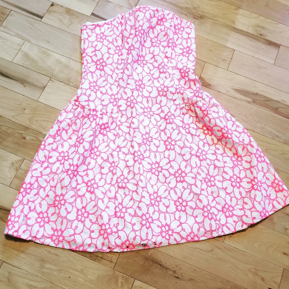Lilly Pulitzer strapless dress